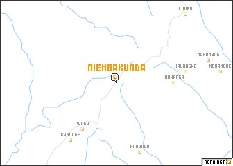 map of Niemba-Kunda
