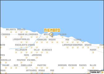 map of Niembro