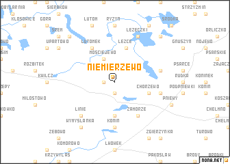 map of Niemierzewo