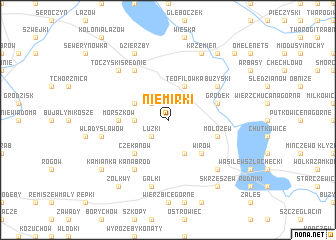 map of Niemirki