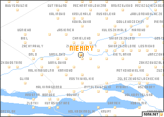 map of Niemiry