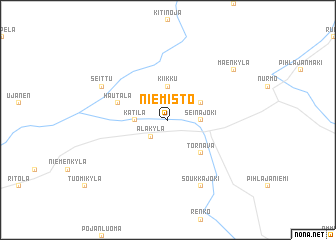 map of Niemistö