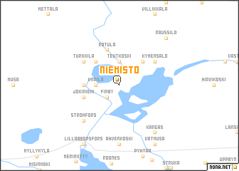map of Niemistö