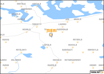 map of Niemi