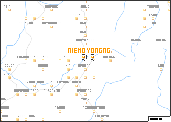 map of Niemoyong
