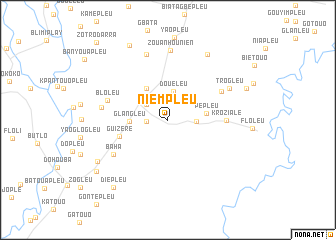 map of Niempleu