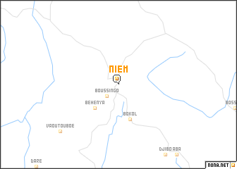 map of Niem