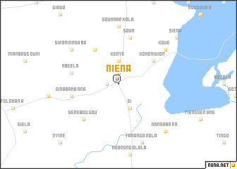 map of Niéna