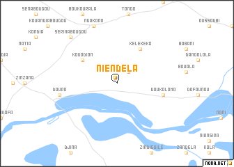 map of Niendéla