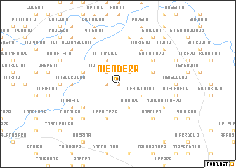 map of Niendéra