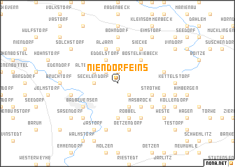 map of Niendorf Eins