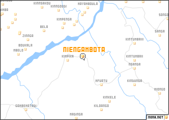 map of Nienga-Mbota