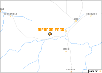 map of Nienga-Nienga