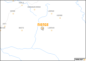 map of Nienge