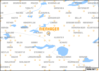 map of Nienhagen