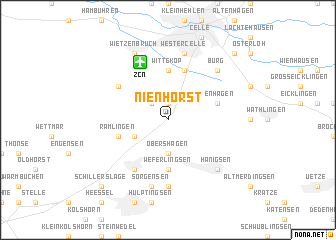 map of Nienhorst