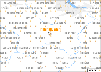 map of Nienhusen