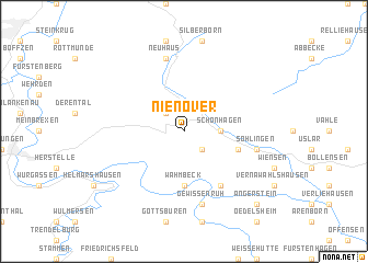 map of Nienover
