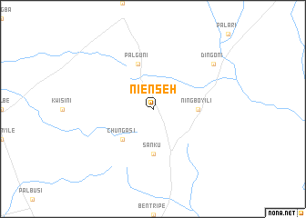 map of Nienseh
