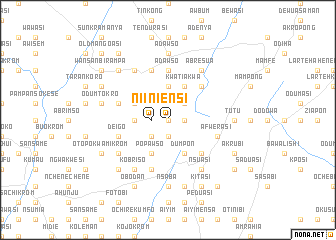 map of Niensi