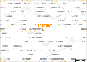 map of Nienstedt