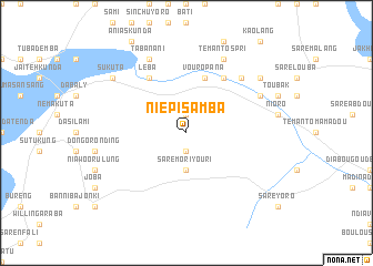 map of Niépi Samba