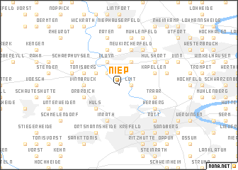 map of Niep