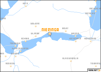 map of Niéringa