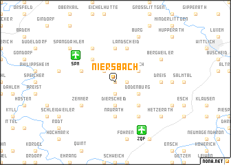 map of Niersbach