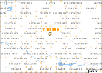 map of Niesaß