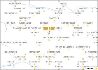 map of Niesen