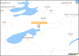 map of Niessouma