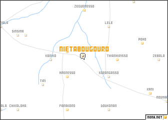 map of Niétabougouro