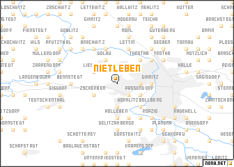 map of Nietleben