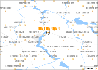 map of Nietwerder