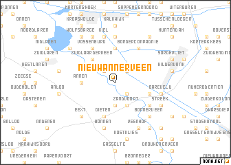 map of Nieuw Annerveen