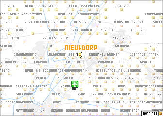 map of Nieuwdorp