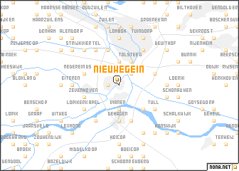 map of Nieuwegein