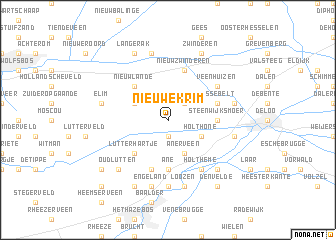 map of Nieuwe Krim