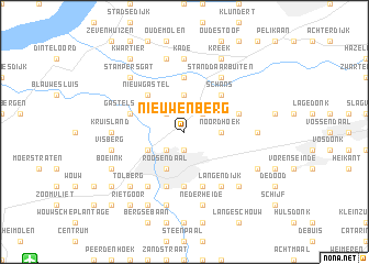 map of Nieuwenberg