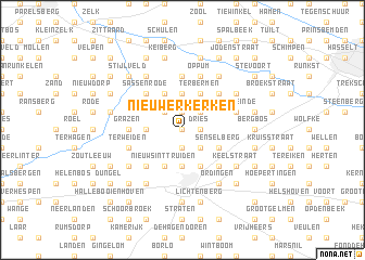 map of Nieuwerkerken