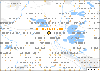 map of Nieuwer-Ter-Aa