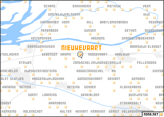 map of Nieuwe Vaart