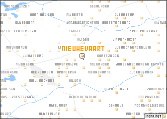 map of Nieuwe Vaart