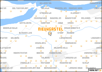 map of Nieuw-Gastel