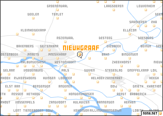 map of Nieuwgraaf