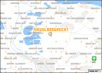 map of Nieuw-Loosdrecht