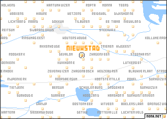 map of Nieuwstad