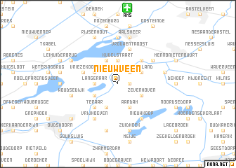 map of Nieuwveen