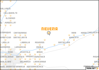 map of Nievería